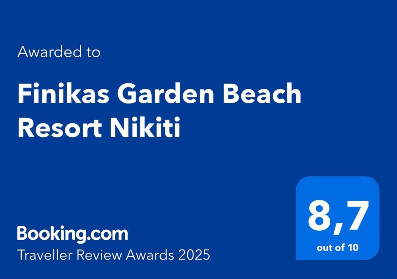 Finikas Garden Beach Resort Nikiti エクステリア 写真
